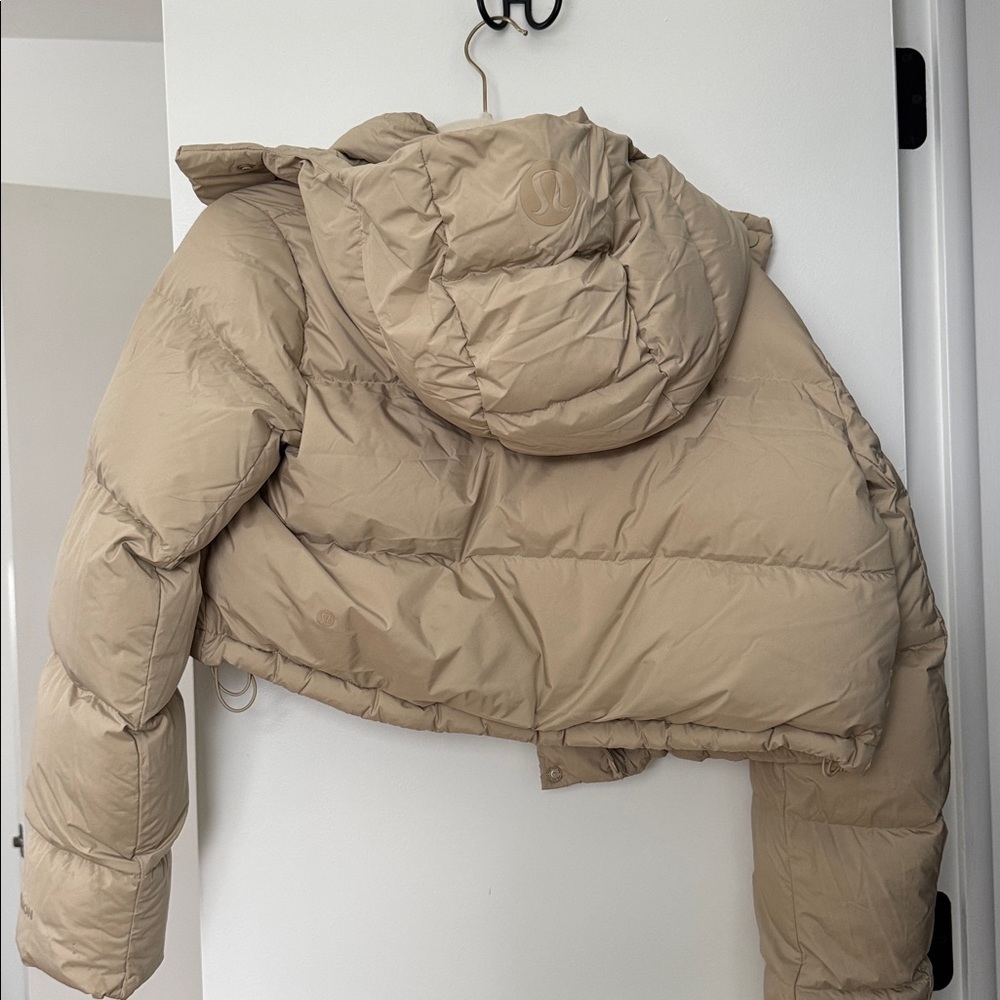 Lululemon Wunder Puff Super-Cropped Jacket Trench Size 6 - Picture 10 of 16